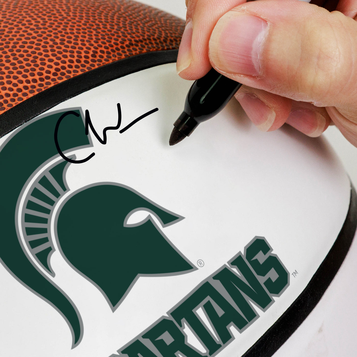 Michigan State Official-Size Autograph Basketball