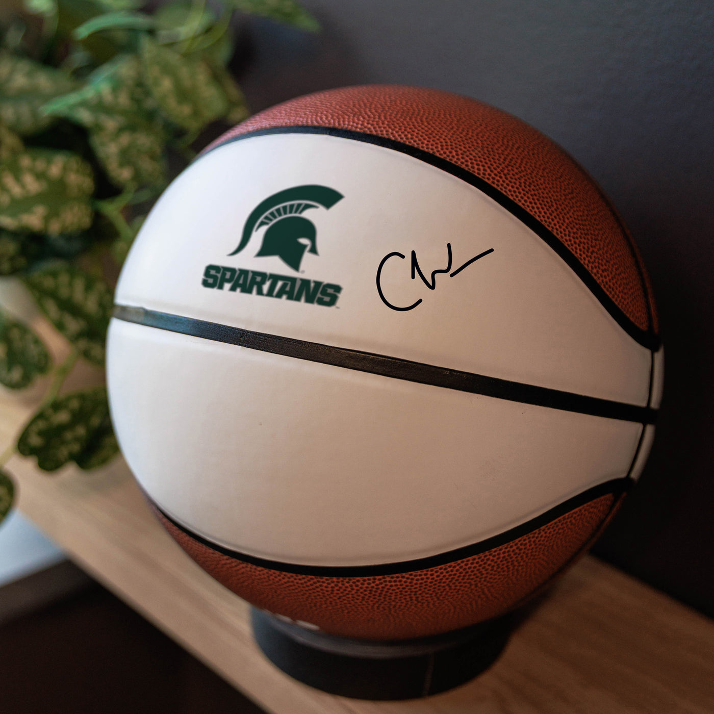 Michigan State Official-Size Autograph Basketball