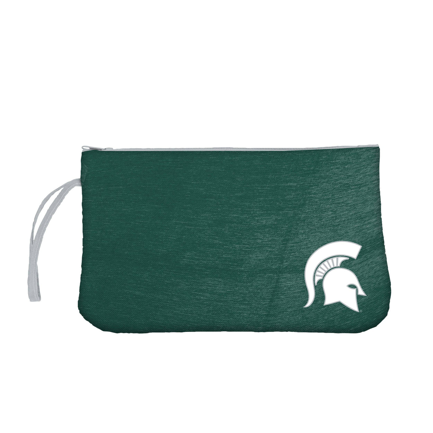 MI State Crosshatch Wristlet