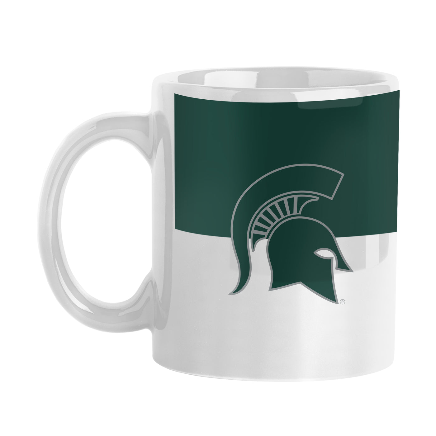 Michigan State 11oz Colorblock Sublimated Mug