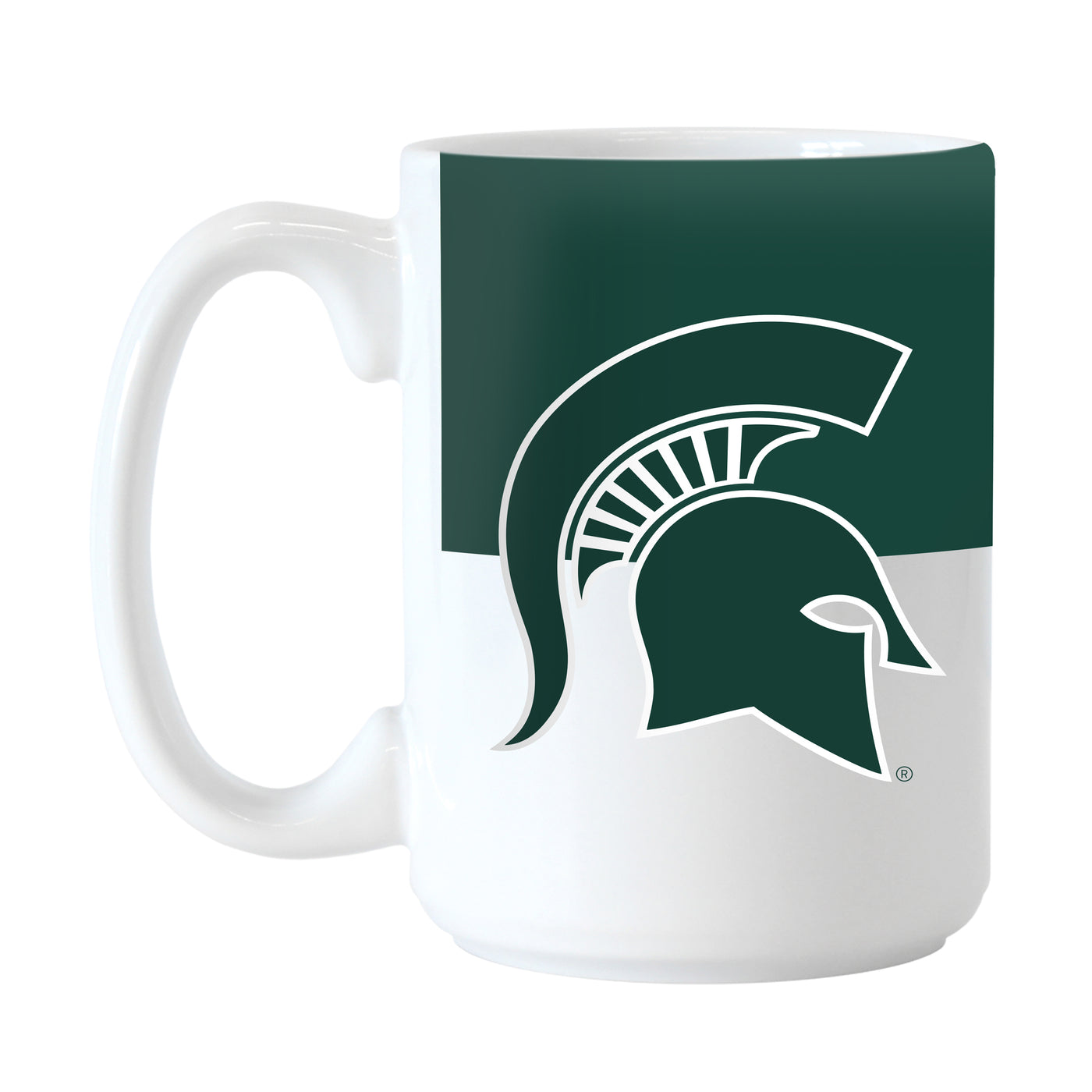 MI State 15oz Colorblock Sublimated Mug