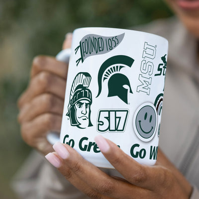 Michigan State 15oz Native Sublimated Mug