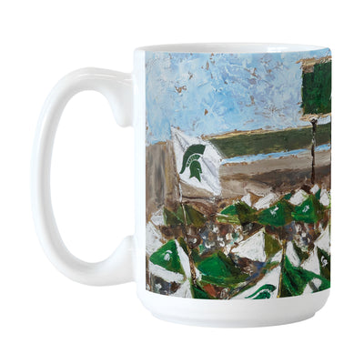 Michigan State 15oz Collector Sublimated Mug - Logo Brands