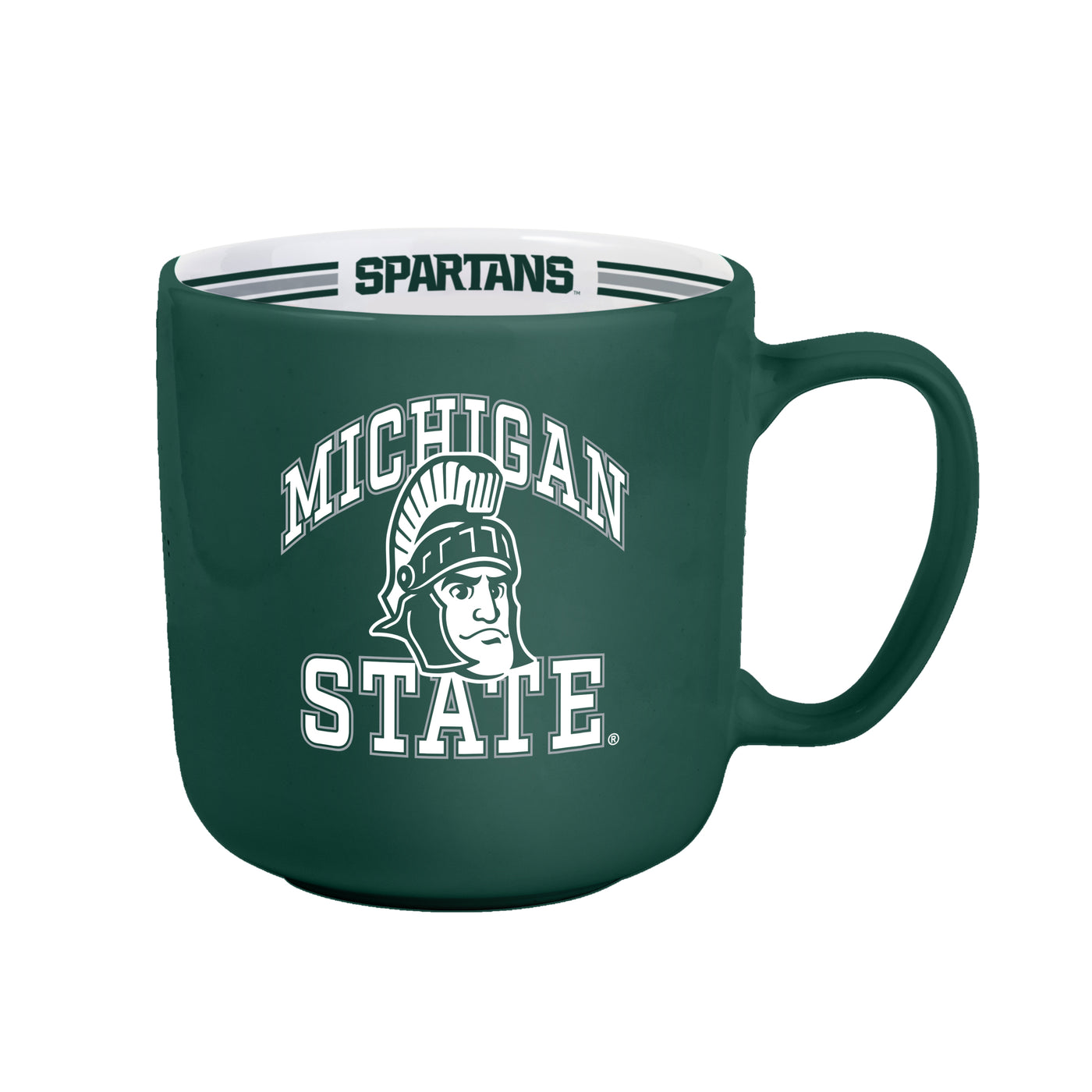 Michigan State 15oz Stripe Mug