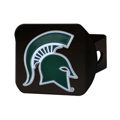 Michigan State University Color on Black Hitch Cover