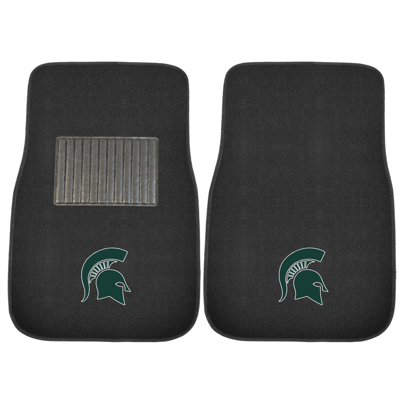 Michigan State University 2-pc Embroidered Car Mat Set