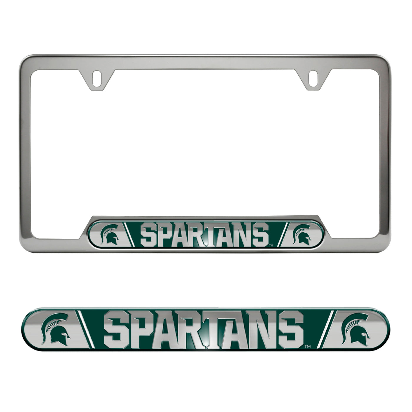 Michigan State University Embossed License Plate Frame
