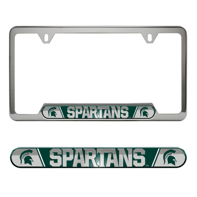 Michigan State University Embossed License Plate Frame