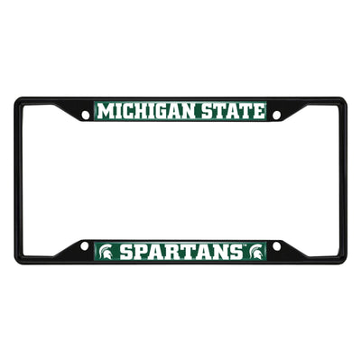 Michigan State University Black License Plate Frame