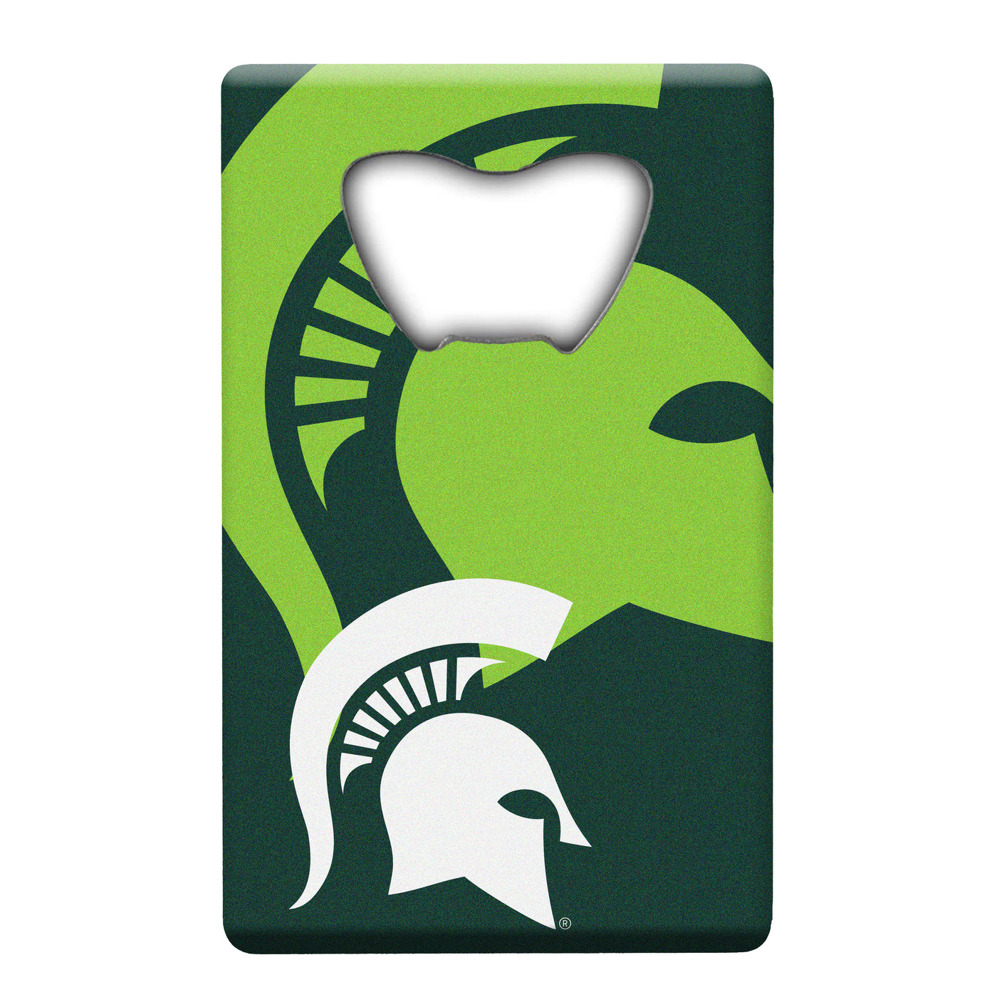 Michigan State University Credit Card Bottle Opener