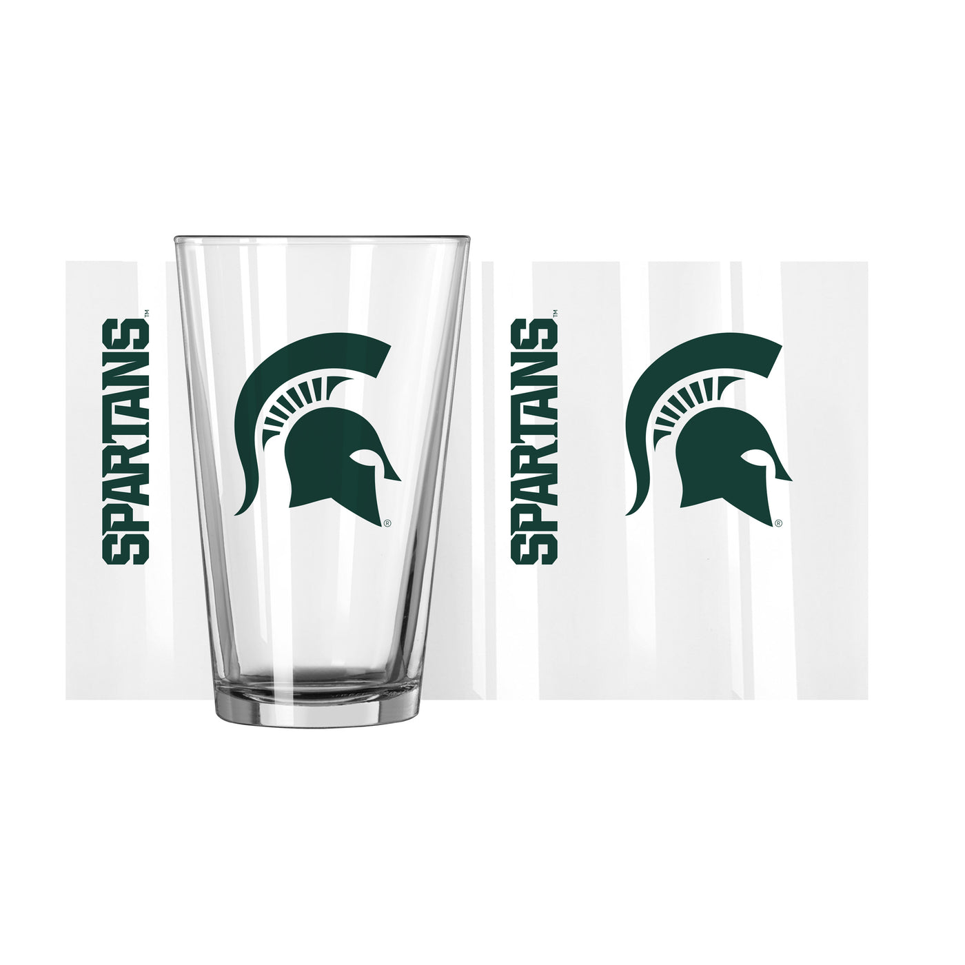 Michigan State 16oz Gameday Pint Glass - Logo Brands