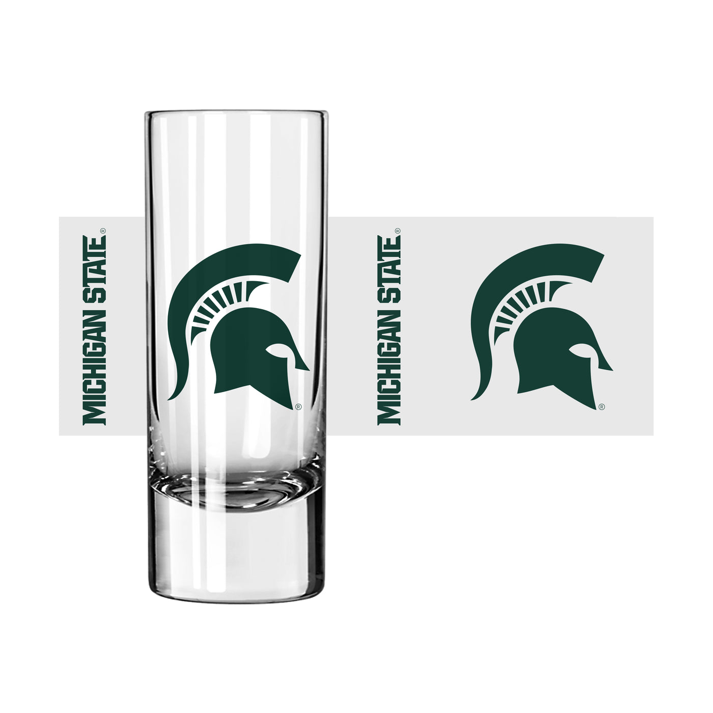 Michigan State 2.5oz Gameday Shooter Glass