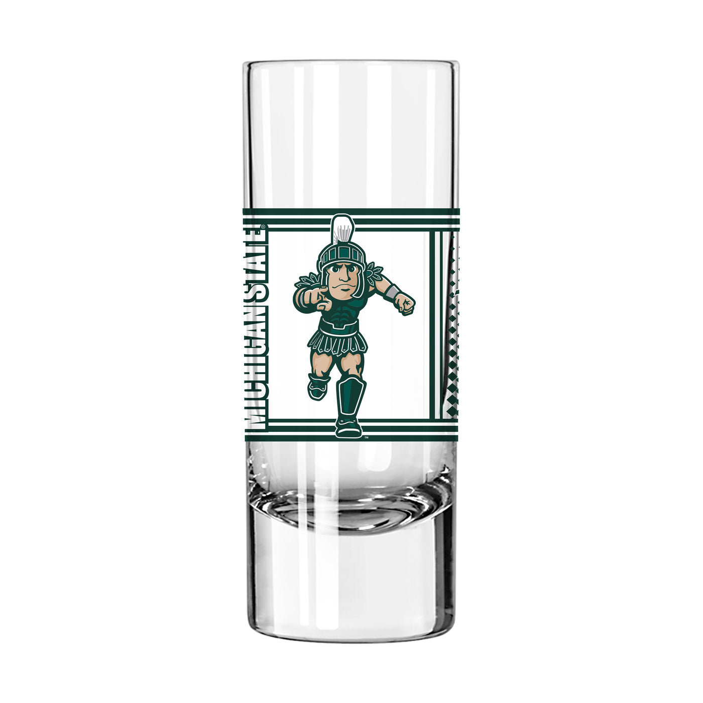 Michigan State 2.5oz Hero Shooter Glass