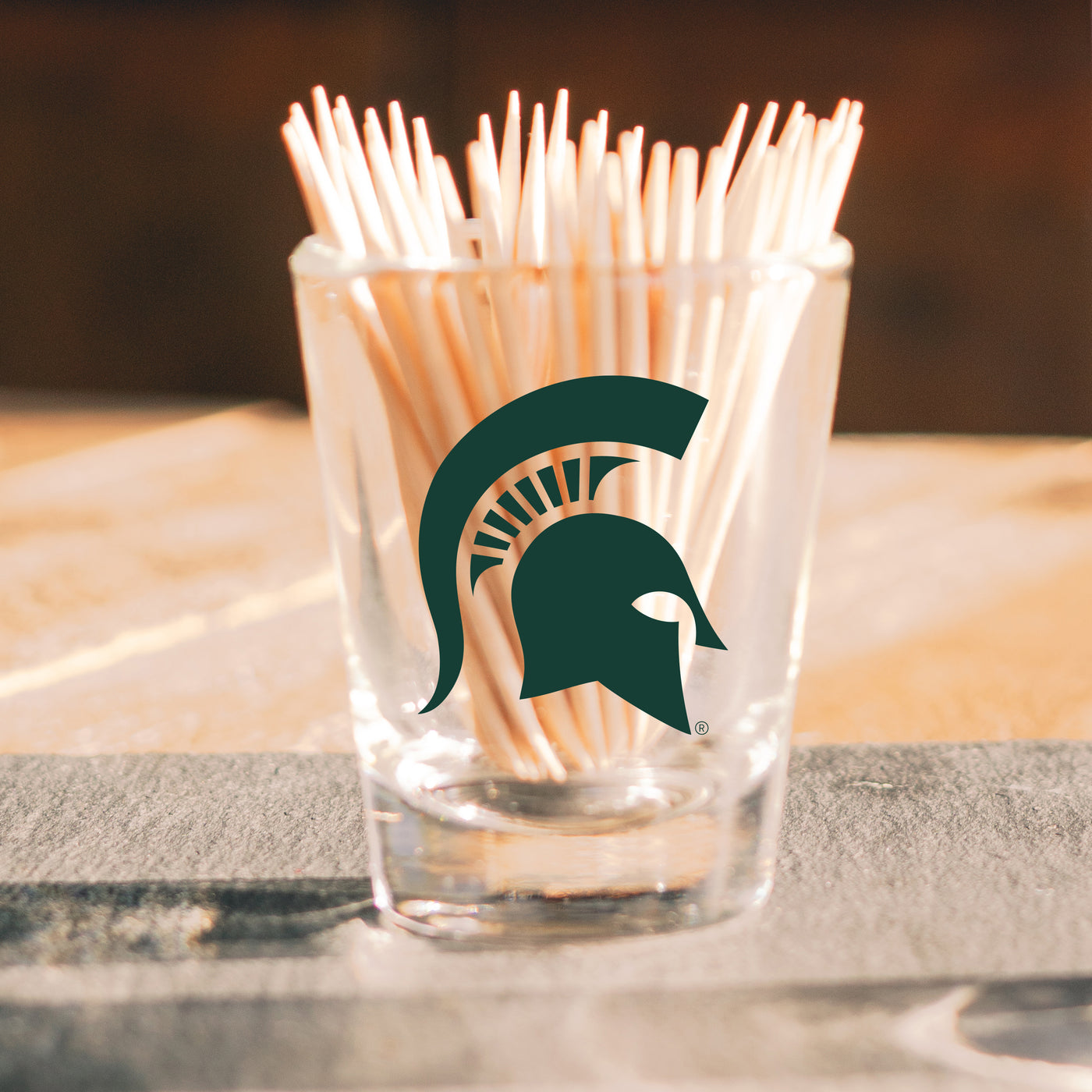 Michigan State 2oz Gameday Shot Glass - Logo Brands