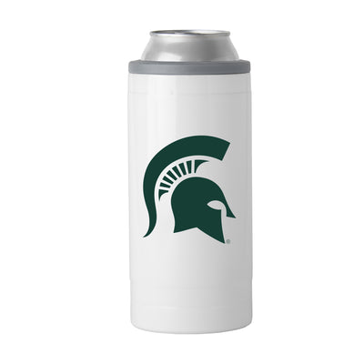 Michigan State Letterman 12 oz Slim Can Coolie