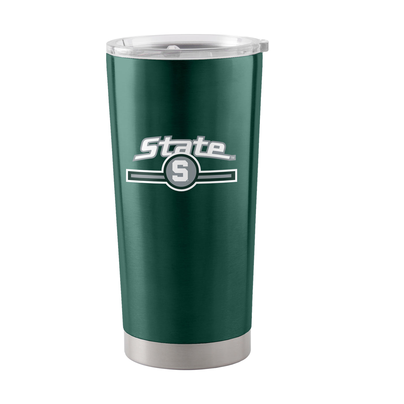 MI State 20oz Letterman Stainless Tumbler