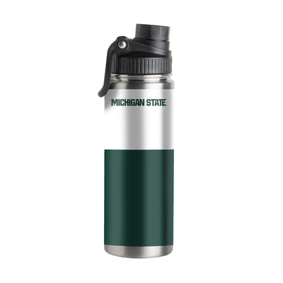 Michigan State Colorblock 21oz Twist Top Bottle