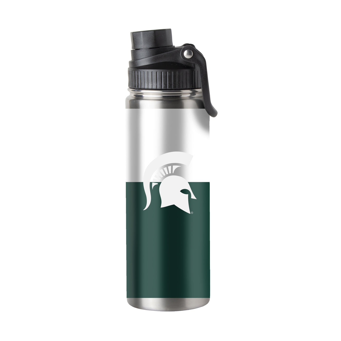 Michigan State Colorblock 21oz Twist Top Bottle