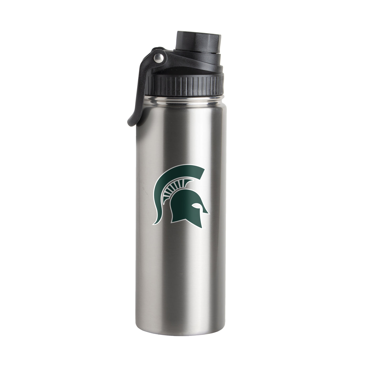 MI State 21oz Campus Colors Letterman Twist Top Bottle