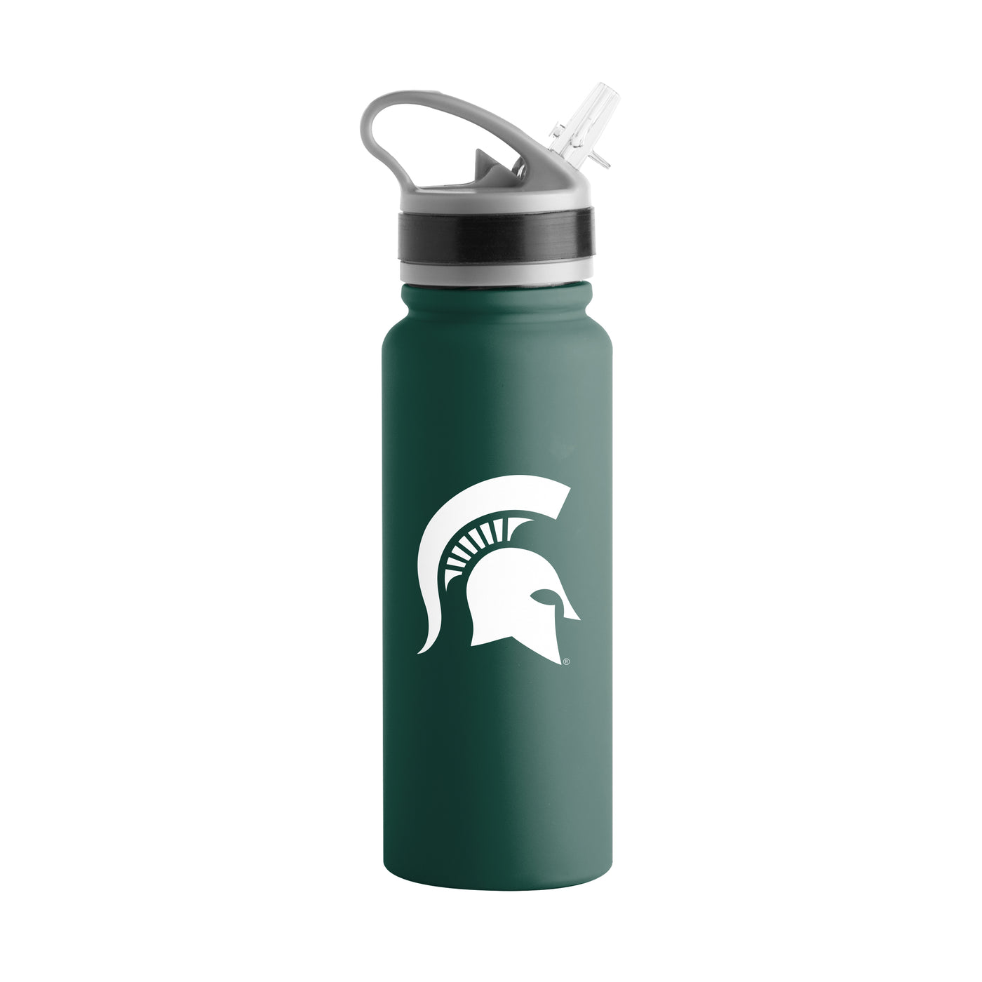 MI State 25oz Campus Color Letterman Stainless Single Wall Flip Top Bottle