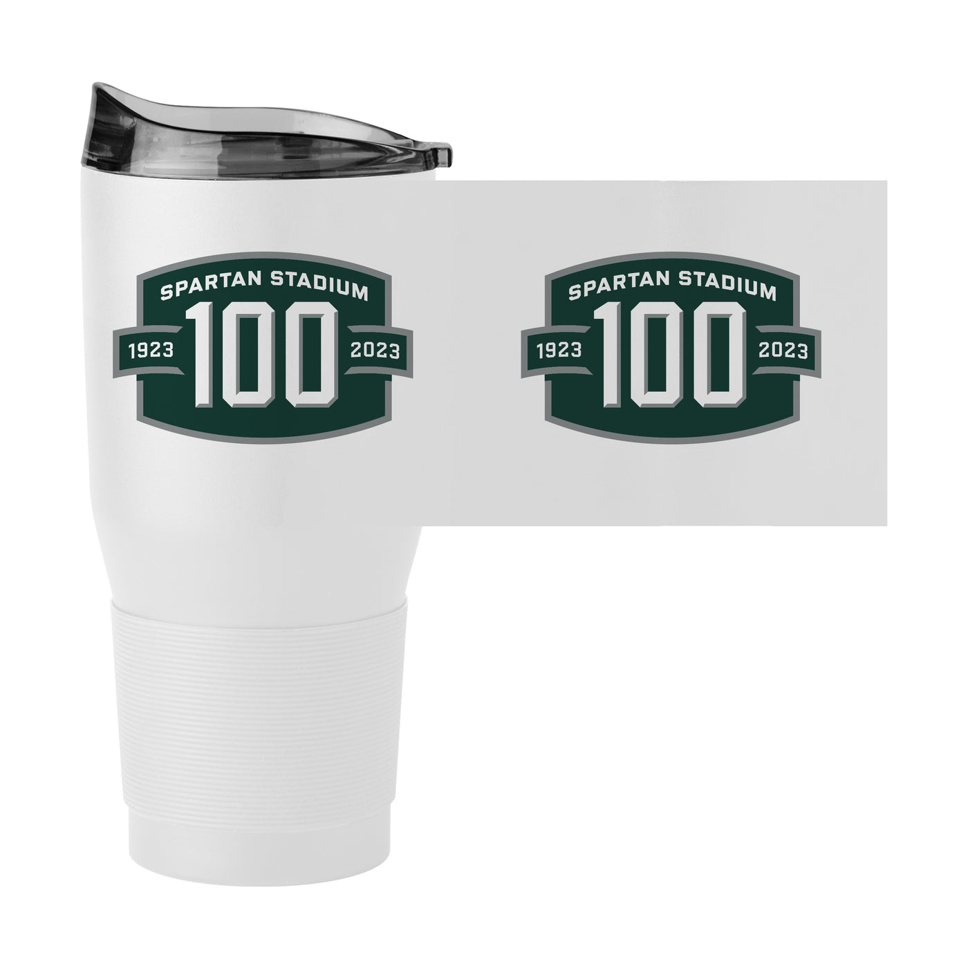 Michigan State Stadium 100th Anniversary 30oz Powder Coat Tumbler