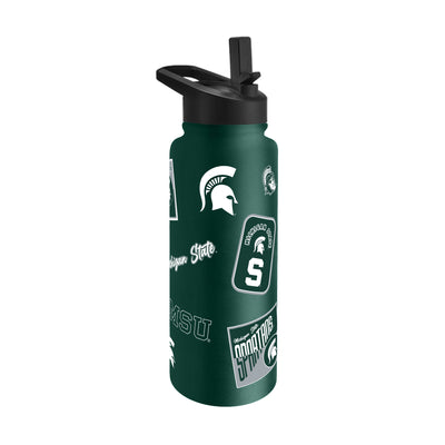 Michigan State 34oz Dreamweave Quencher Bottle