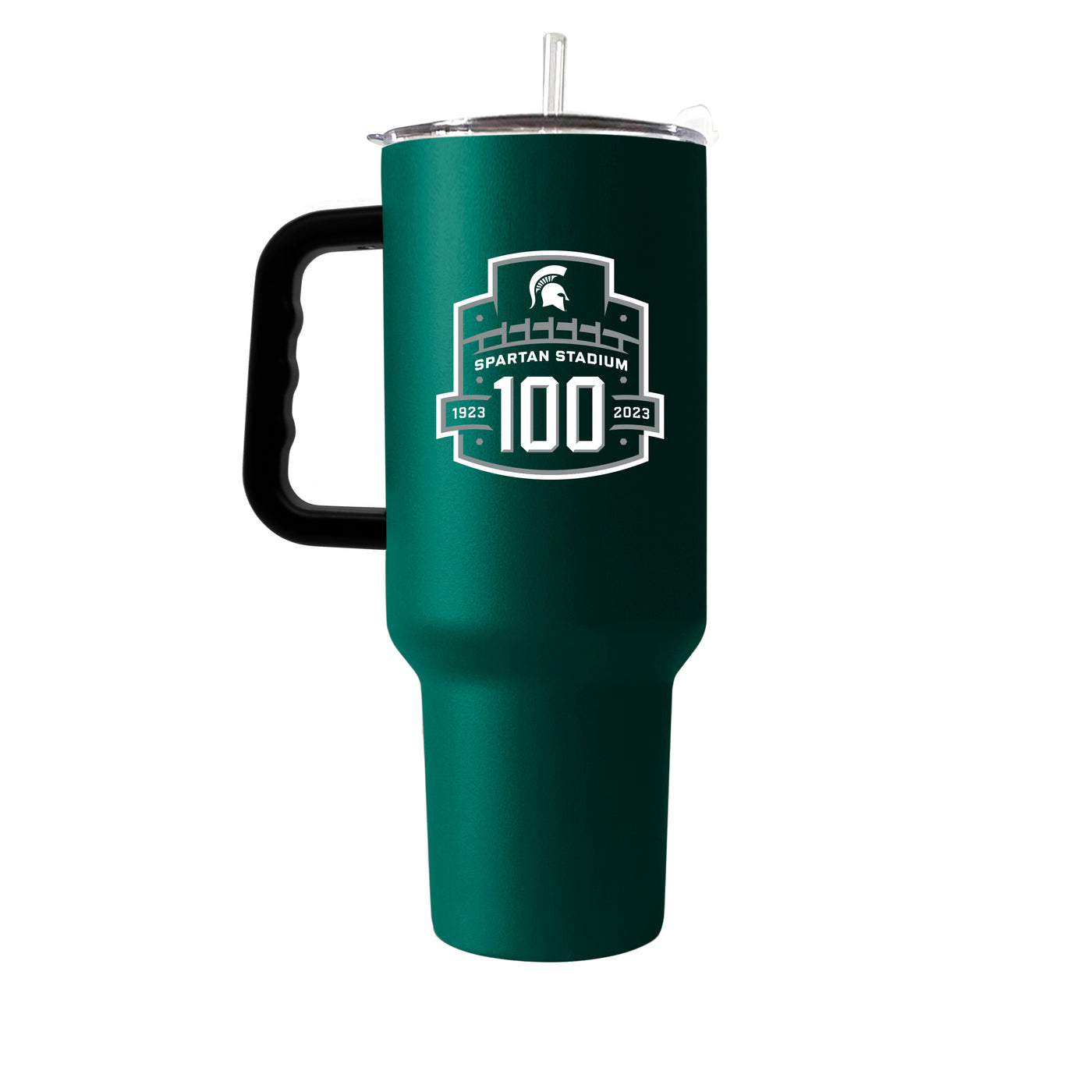 Michigan State Stadium 100th Anniversary 40oz Powder Coat Tumbler