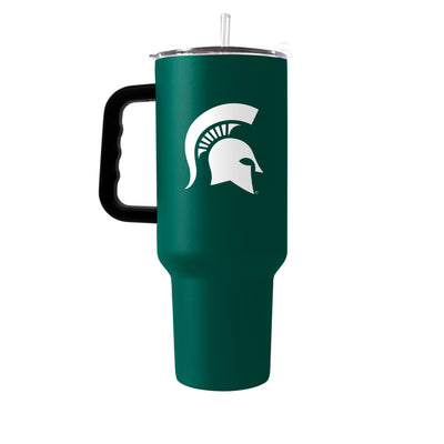 Michigan State 40oz Flipside Powder Coat Tumbler - Logo Brands