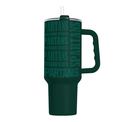 Michigan State 40oz Replay Powder Coat Tumbler