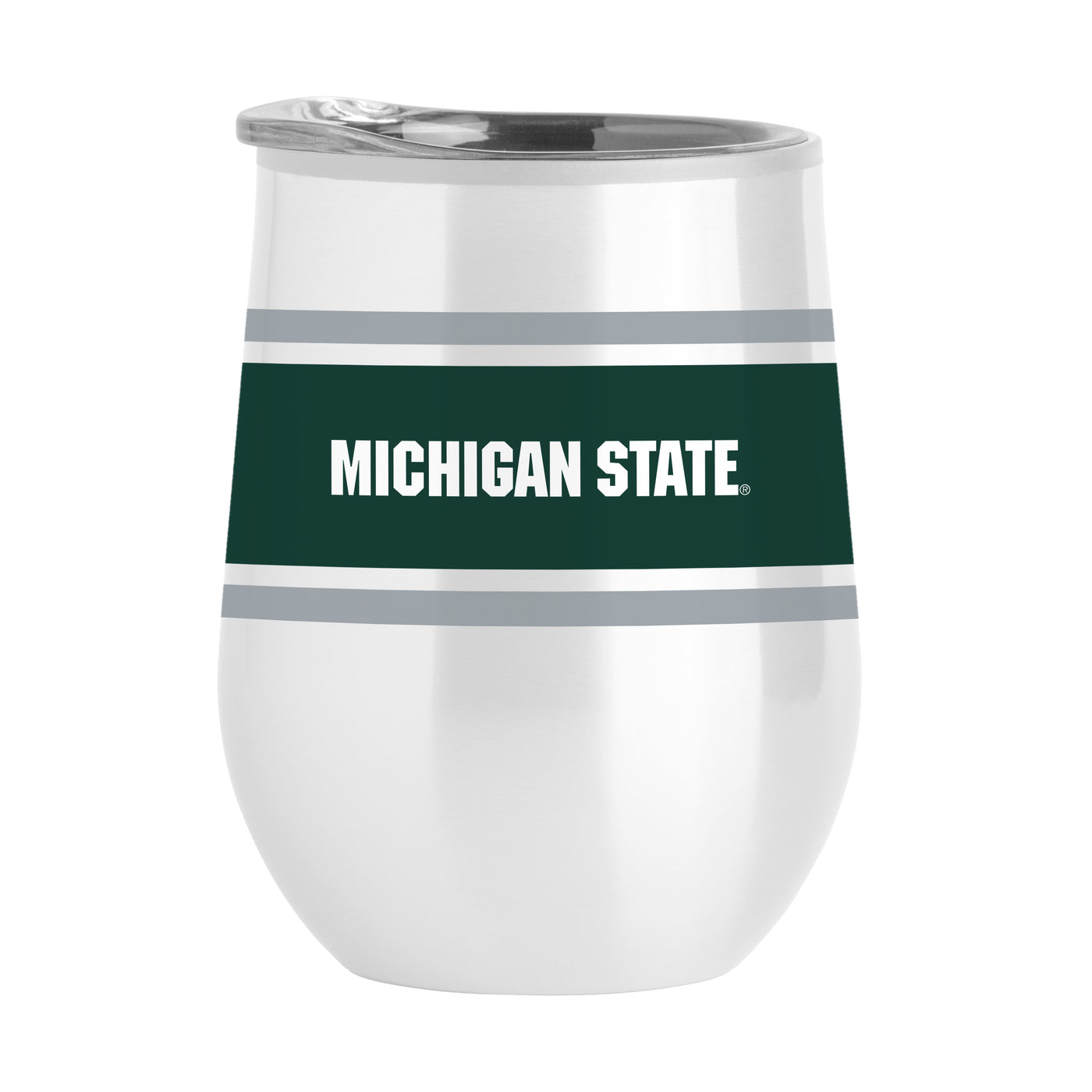Michigan State 20oz Stripe Fusion Tumbler