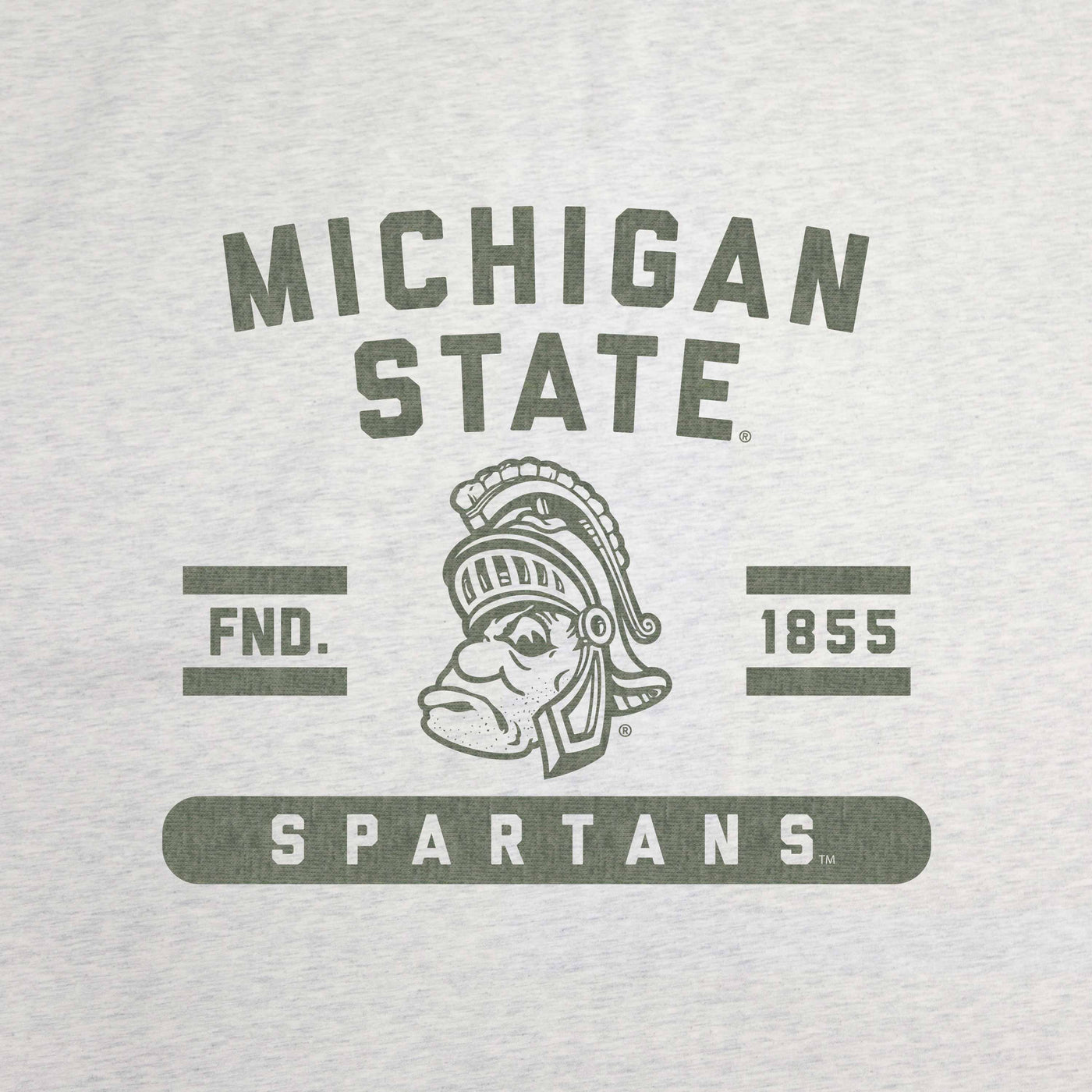 MI State Vault Sublimated Sweatshirt Blanket