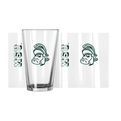 MI State Vault 16oz Gameday Pint Glass