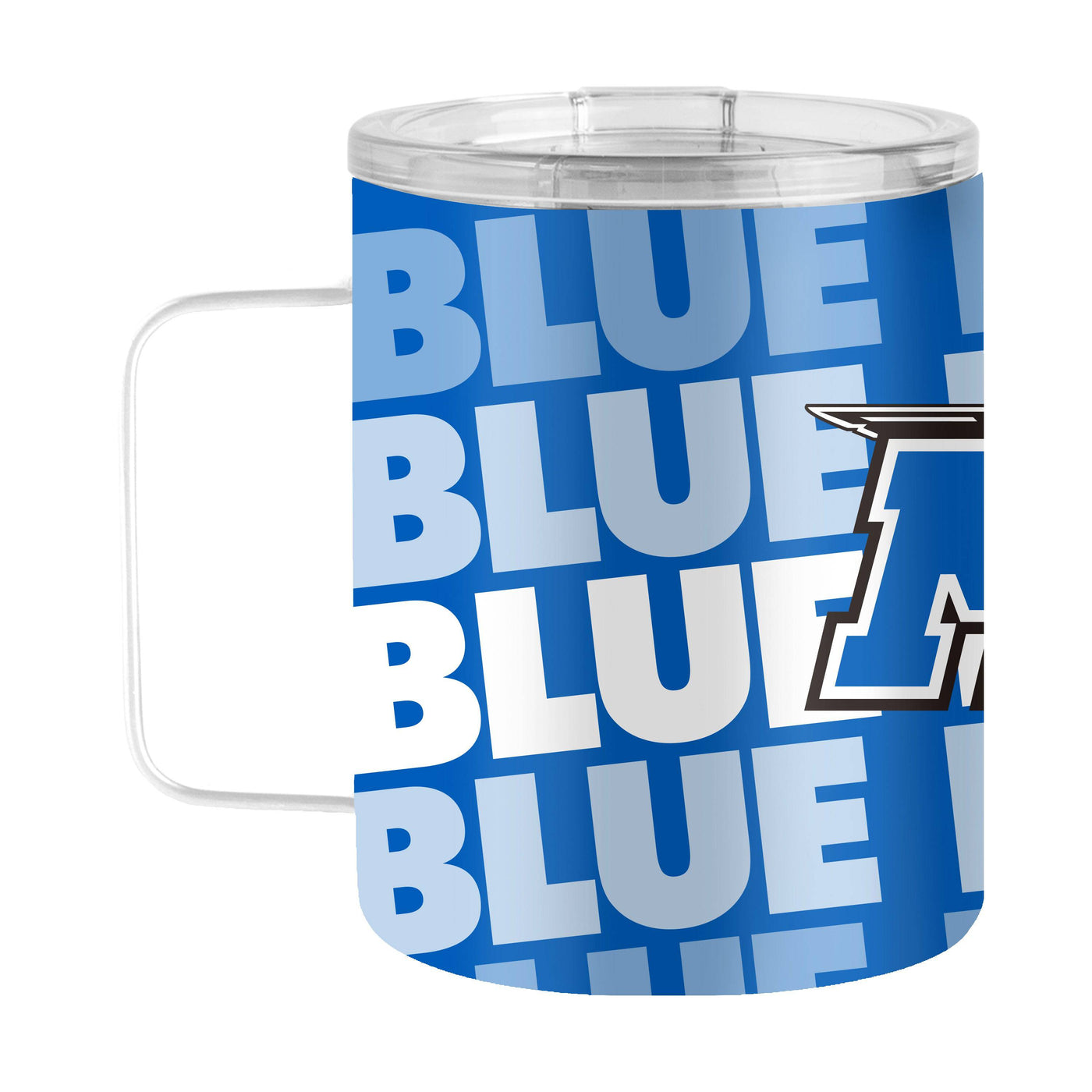 MTSU 15oz Blue Raiders Wrap Sublimated Mug