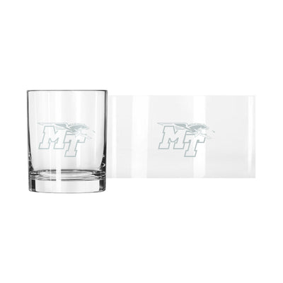 MTSU 14oz Frost Rocks Glass
