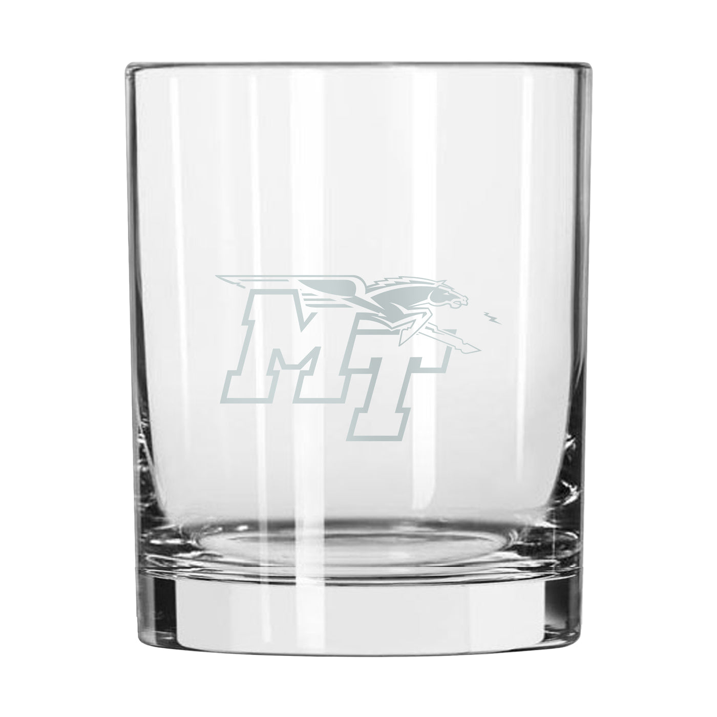 MTSU 14oz Frost Rocks Glass