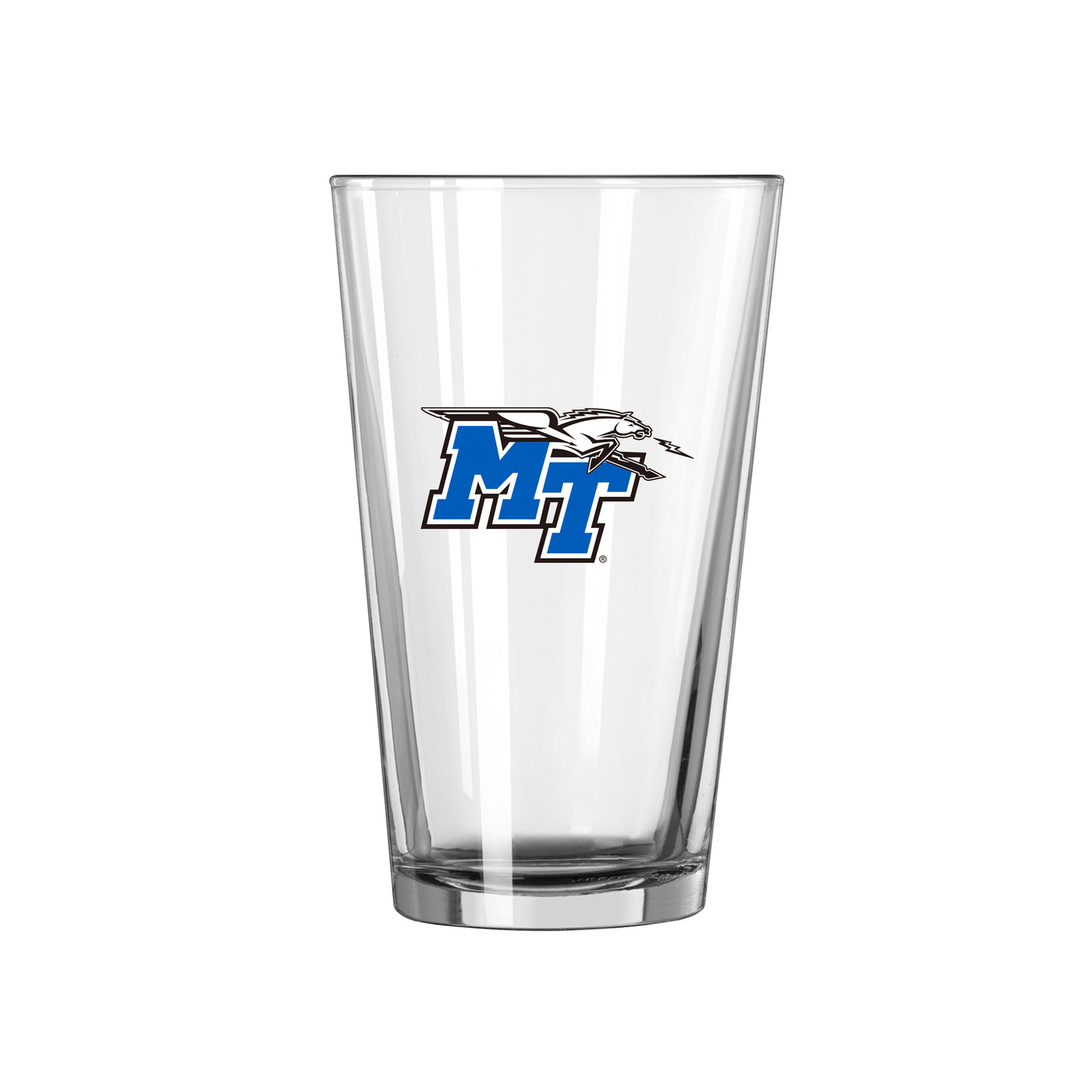 MTSU 16oz Logo Pint Glass