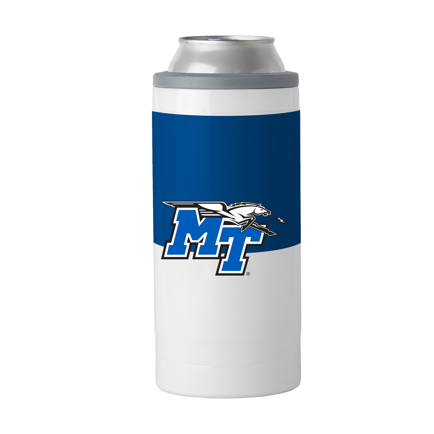 MTSU 12oz Colorblock Slim Can Coolie