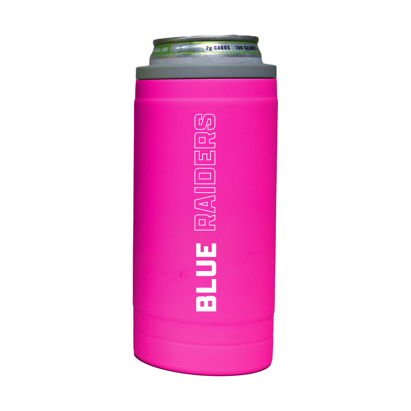 MTSU 12oz Electric Stacked Soft Touch Slim Coolie