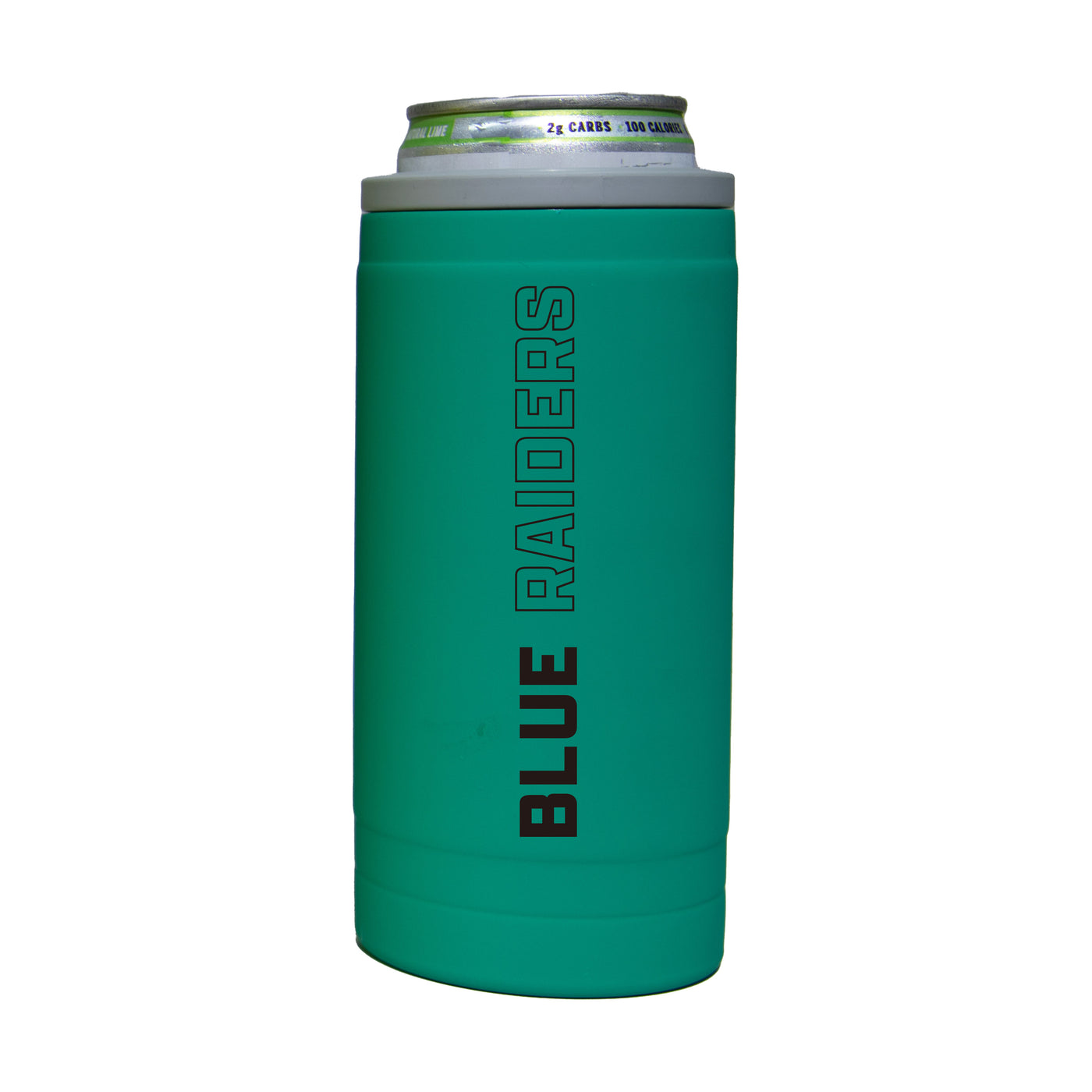 MTSU 12oz Optic Stacked Soft Touch Slim Coolie
