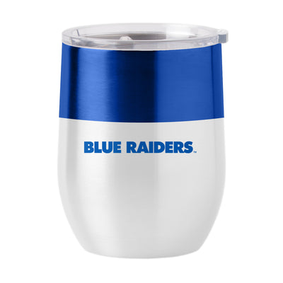 MTSU 16oz Colorblock Stainless Curved Beverage