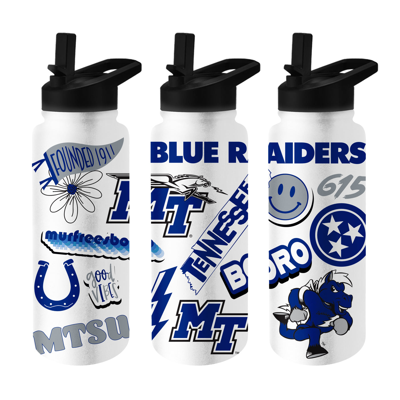 MTSU 34oz Native Quencher Bottle