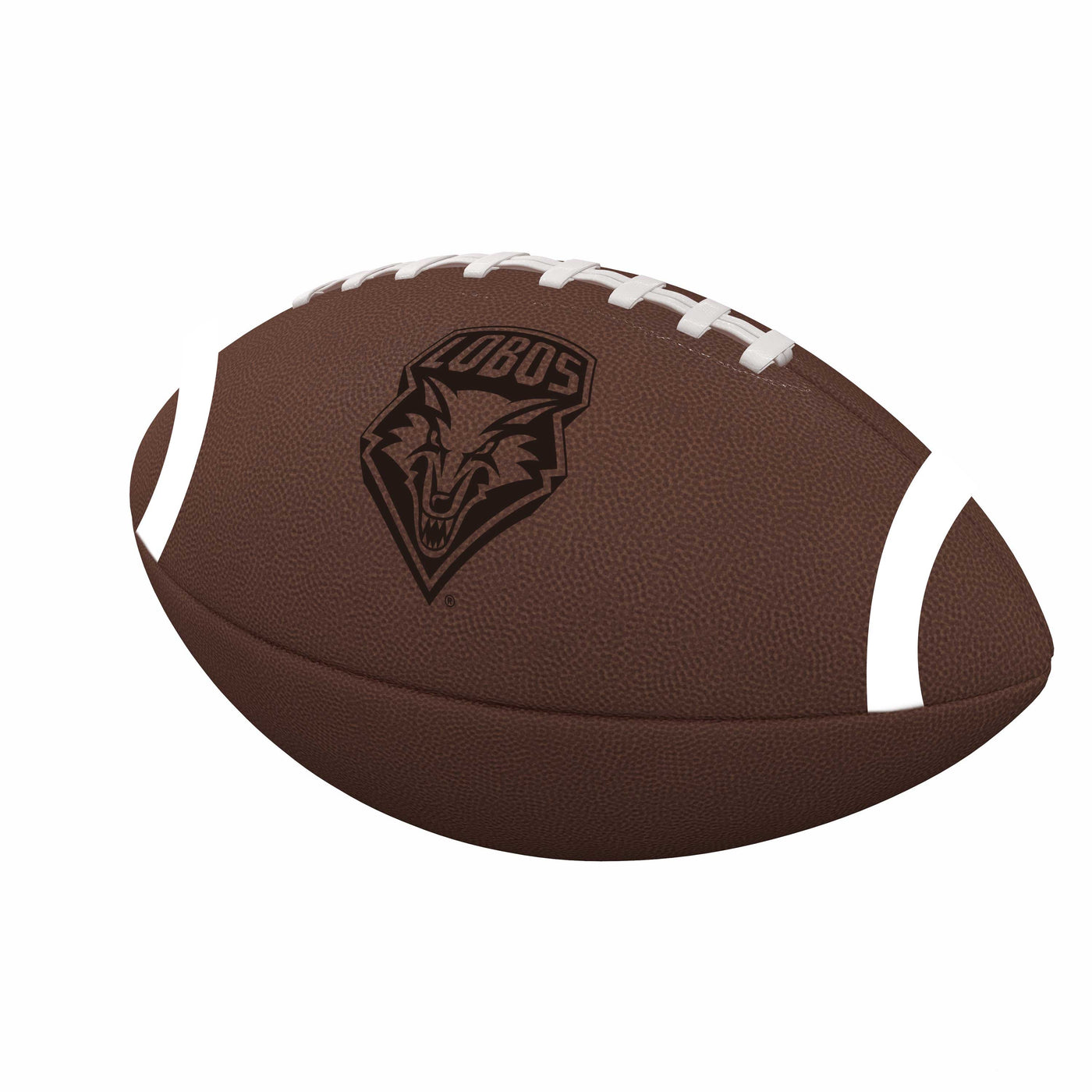 New Mexico Team Stripe Official-Size Composite Football