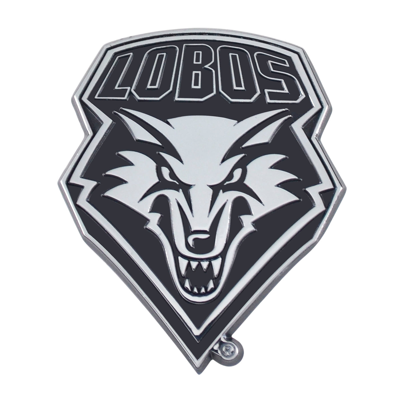 University of New Mexico Chrome Emblem