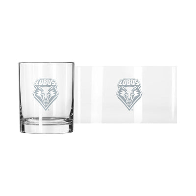 New Mexico 14oz Frost Rocks Glass