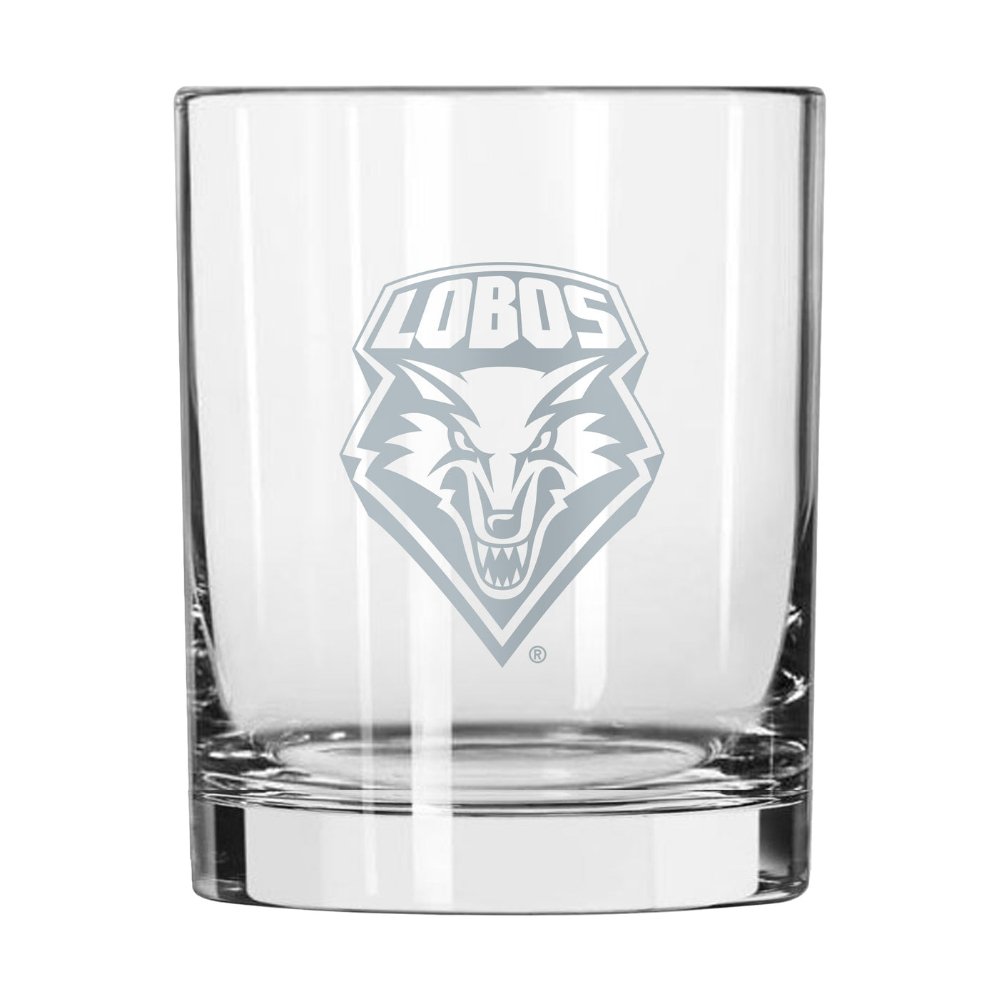 New Mexico 14oz Frost Rocks Glass