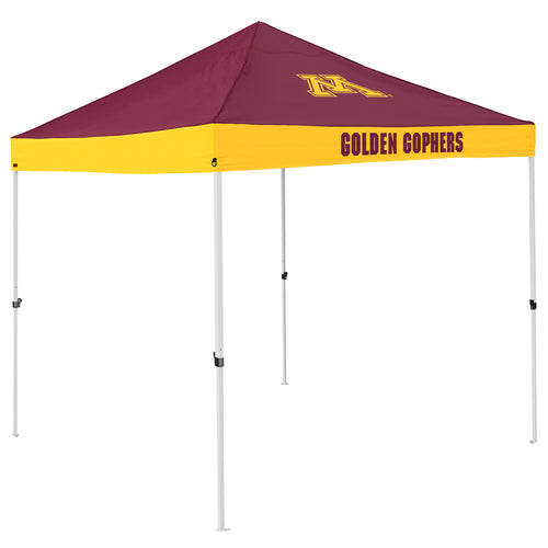 Minnesota Economy Canopy shelter by Logo Brands, portable outdoor shelter with sturdy frame and fabric cover.