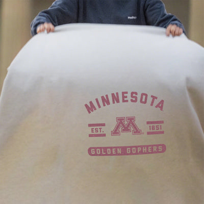 Minnesota Oatmeal Sweatshirt Blanket