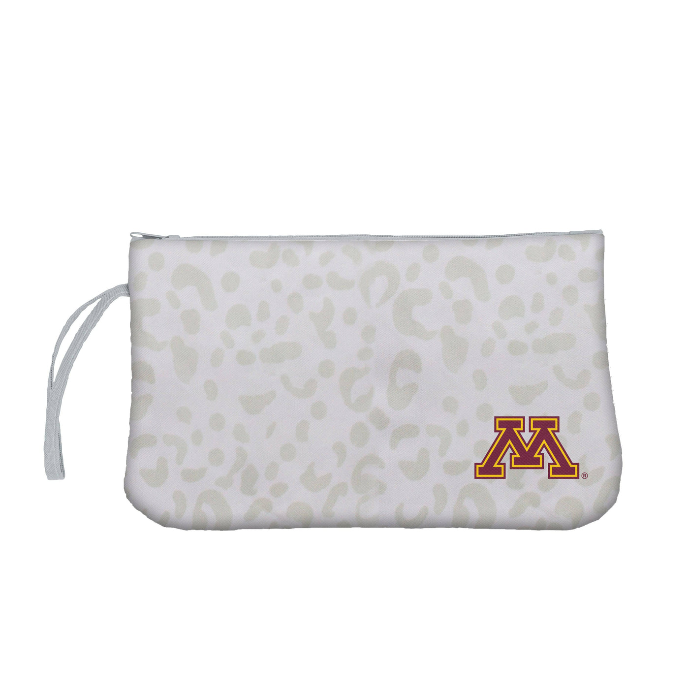 Minnesota Leopard Print Wristlet