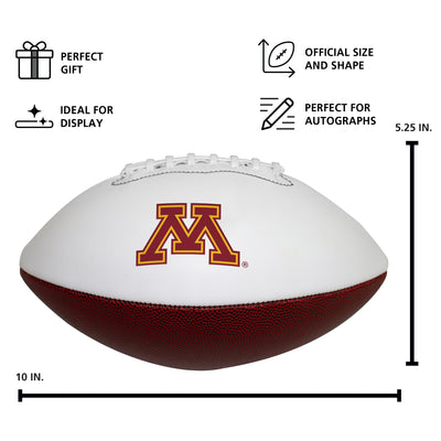 Minnesota Official-Size Autograph Football
