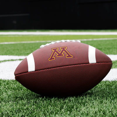 Minnesota Team Stripe Official-Size Composite Football